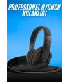 Oyuncu Kulaklığı Kulak Üstü Kablolu Gaming Kulaklık Mikrofonlu Anc Özelliği
