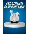 Oyuncu Kulaklığı Mikrofonlu Gürültü Engelleme Gecikme Önleyici Bluetooth Kulaklık