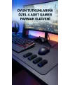 Oyuncu Parmaklık Eldiven Hassas Kontrol Konforlu Tasarım
