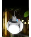 P-038 Solar Güneş Enerji Ve Usb Sarjli 5 Kanatlı