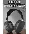 P9 Plus Hi-fi Ses Kalitesi Ayarlanabilir Mikrofonlu Bluetooth Kulaklık Siyah