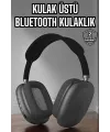 P9 Plus Hi-fi Ses Kalitesi Ayarlanabilir Mikrofonlu Bluetooth Kulaklık Siyah