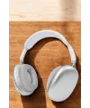 P9 Plus Kablosuz Kulak Üstü Bluetooth Kulaklık Beyaz Yüksek Ses Kaliteli