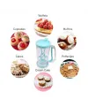 Pancake Machine Mikser Krep Makinesi Hamur Dağıtıcı Mekanizmalı