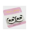 Panda Mıknatıslı Plastik Çocuk Küpesi