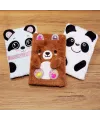 Panda Tasarımlı Peluş Defter