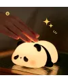 Panda Tasarımlı Renk Değiştirebilen Dokunmatik Gece Lambası