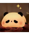 Panda Tasarımlı Renk Değiştirebilen Dokunmatik Gece Lambası