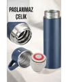 Paslanmaz Çelik 3’lü Termos Seti Vakumlu Ve 8 Saat Isı Koruma