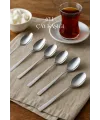 Paslanmaz Çelik 6’lı Çay Kaşığı Seti
