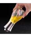 Paslanmaz Çelik Başlıklı Cam Spray Yağdanlık