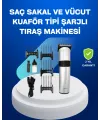 Paslanmaz Çelik Bıçaklı Tıraş Makinesi – Keskin Ve Dayanıklı