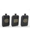 Paslanmaz Çelik Kabartmalı Tekli 6 Oz Matara IEG2666