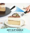 Paslanmaz Çelik L Tipi Pastacı Spatulası – Krema Düzeltme Ve Pasta Şekillendirme Bıçağı