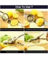 Paslanmaz Çelik Limon Sıkacağı