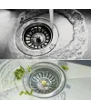 Paslanmaz Çelik Mutfak Evye Lavabo Süzgeci Lavabo Gideri Atık Gıda Tıpası