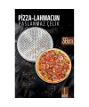 Paslanmaz Çelik Pizza-Lahmacun Tepsisi – Delikli Tasarım ile Mükemmel Pişirme 36 cm 722226
