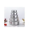 Paslanmaz Çelik Yemek Saklama Kabı Seti