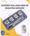 Paslanmaz Metal Buz Küpleri-çok Amaçlı Kullanıma Uygun