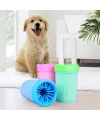 Pati Ayak Yıkama Kovası Silikon Jel Fırçalı Kedi Köpek  (küçük)