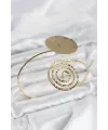 Pazu Bileklik Gold Renk Pirinç Bohem Tarz Model