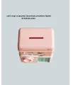 Pembe Elektronik Şifreli Otomatik Para Çeken Atm Kumbarası