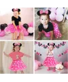 Pembe Fiyonklu Minnie Mouse Tacı