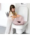 Pembe Kulplu Çocuk Klozet Adaptörü