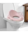 Pembe Kulplu Çocuk Klozet Adaptörü