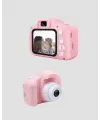 Pembe Mini 1080p Hd Çocuk Kamera – 8mp, Video Kaydı,tf Kart Destekli