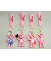 Pembe Panter Silikon Anahtarlık IEG4271