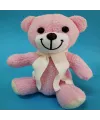 Pembe Peluş Atkılı Oyuncak Ayıcık