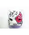 Pembe Renk İşlemeli Seramik Malzemeden İmal Venedik Kedi Model Magnet