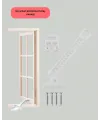 Pencere Cam Emniyet Kilidi Açılma Sınırlayıcı Set