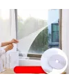 Pencere Cam Sineklikbeyaz ( 125 Cm X 75 Cm)+4m Bant
