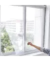 Pencere Cam Sineklikbeyaz ( 150 Cm X 100 Cm)+5m Bant