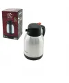 Piknik Termosu - 2 Litre - 304 Çelik - Çift Contalı Kapak