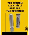 Pil İle Çalışan Elektrikli Baharat Öğütme Cihazı Ergonomik Şeffaf Gövde