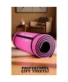Pilates Matı- Spor Matı - Yoga Matı 11 mm Çift Taraflı Pembe