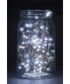 Pilli 5 Metre Dekoratif Peri Led Beyaz Aydınlatma Süsleme Lambası