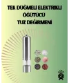 Pilli Otomatik Baharat Değirmeni Gıda Sınıfı Çelik Sessiz Öğütücü Alet