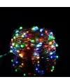 Pilli Renkli Peri Led Işık Dekoratif Aydınlatma 5 Metre Rgb Led