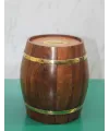 Pirinç Ahşap Fıçı Kumbara