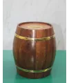 Pirinç Ahşap Fıçı Kumbara 1996