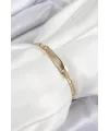 ietaks™ Pirinç Dikdörtgen Model Gold Renk Xuping Bebek Künyesi