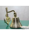 Pirinç Duvara Asmalı Çapalı Çan 6098