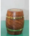 Pirinç Fıçı Kumbara 1786