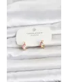 Pirinç Gold Renk Çocuk Küpe