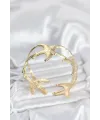 ietaks™ Pirinç Gold Renk Deniz Yıldızı Model Kadın Bileklik