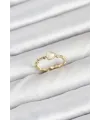 ietaks™ Pirinç Gold Renk Kalpli Model Kadın Yüzük